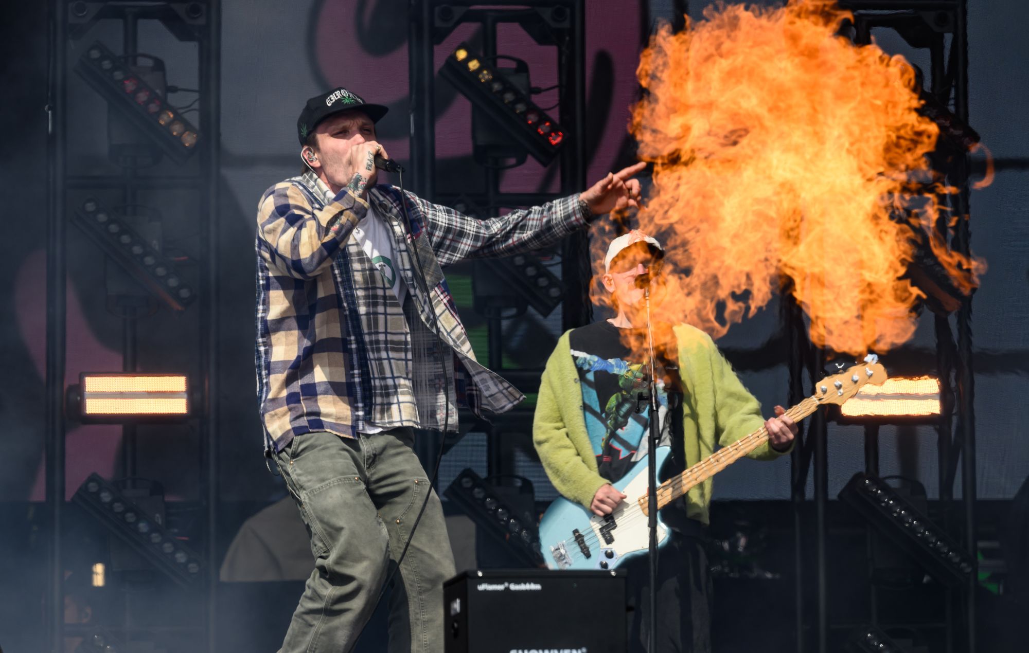 Neck Deep perform at Reading & Leeds 2024